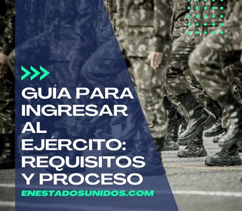 Ingresar Al EjéRcito Requisitos Y Proceso De SeleccióN