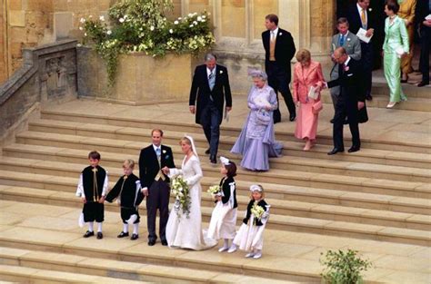 Mariage Du Prince Edward Et Sophie C Tait Il Y A Ans Revivez En