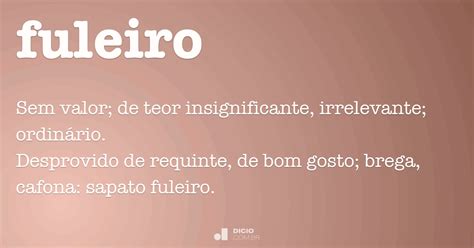 O Que Significa Fuleiro