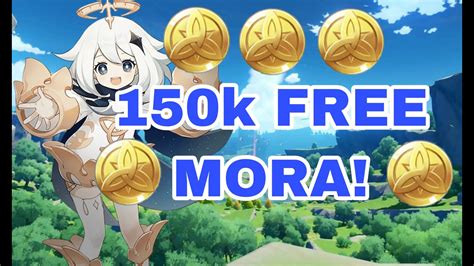 FREE 150k MORA Paimon Quiz Event Genshin Impact YouTube