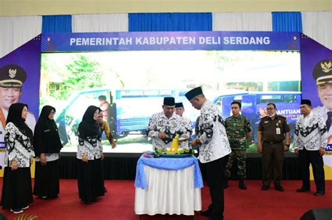 Peringatan Hari Guru Dan HUT Ke 77 PGRI Bupati Deli Serdang Inovasi