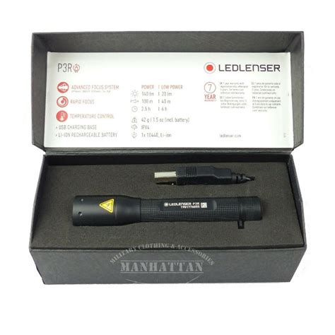 Tactical Outdoor Survival Torcia Led Lenser P3R Gift Box Torce