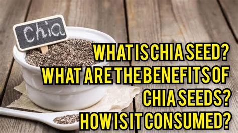 Chia Seeds Benefits What Is Chia Seed What Are The Benefİts Of Chia