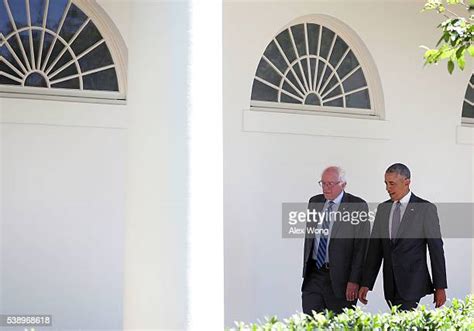 Bernie Sanders Barack Obama Photos And Premium High Res Pictures