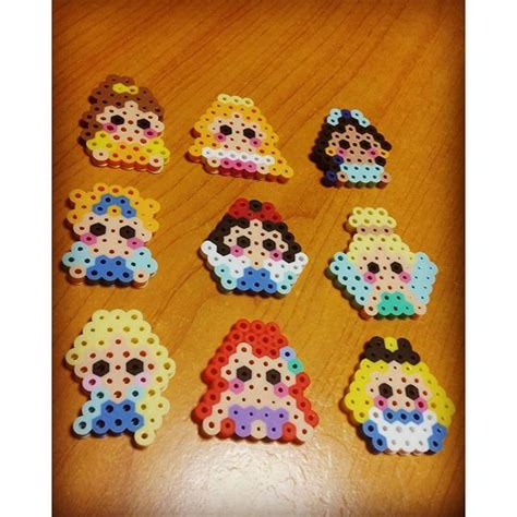 Easy Disney Princess Perler Bead Patterns