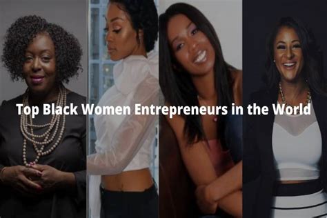 Top Black Women Entrepreneurs in the World - Technology News Trends