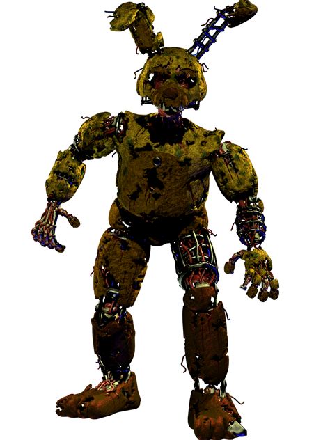 C4dfnaf Ignited Stylised Springtrap By Springreg On Deviantart