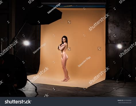 Beautiful Naked Woman Posing Isolated On Stock Photo 547606906 Shutterstock