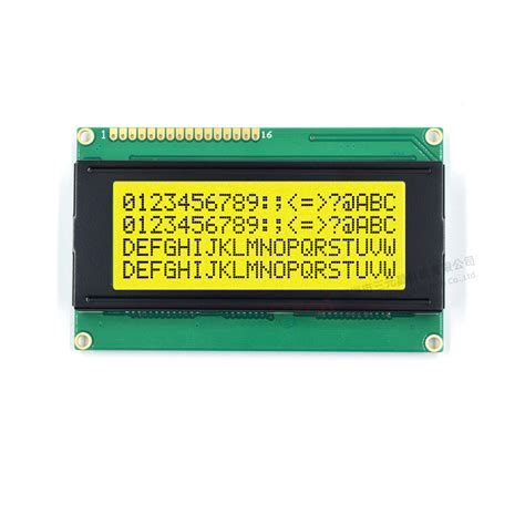 16 Pin 20X4 Character LCD Display 8 Bit Parallel Stn LCD Module 20X4