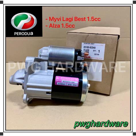 New Original Perodua Myvi Lagi Best Starter Alza 1 5cc Starter Myvi