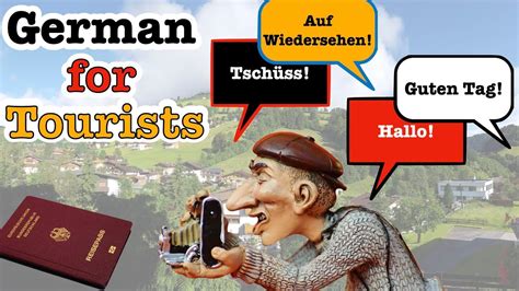 Greetings Farewells And Some Basics German For Tourists Lesson 1