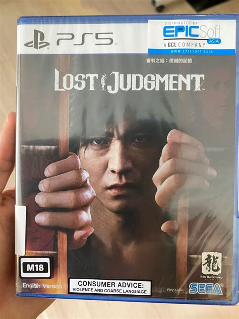 Lost Judgement PS5 Game Video Gaming Video Games PlayStation On