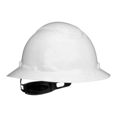 Securefit™ Full Brim Hard Hat With Ratchet Adjustment White