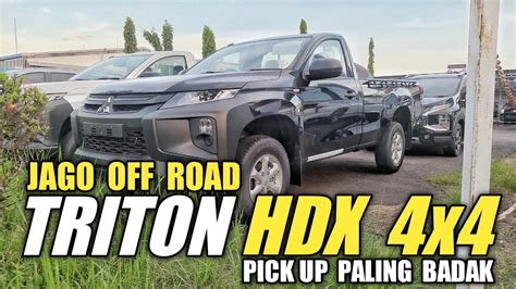 Mitsubishi Triton Hdx Single Cabin X Pick Up Paling Badak