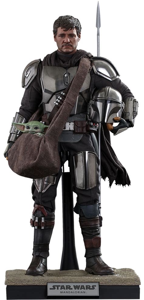 The Mandalorian And Grogu Sixth Scale Figure Set By Hot Toys Hot Toys Mandalorian Star Wars