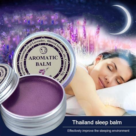 Effective Lavender Sleepless Cream Aromatic Balm Help Sleep Soothing