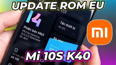 UP ROM EU Trên Redmi K40 và Mi 10S Cập nhật ROM EU bằng TWRP cho Redmi