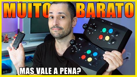 Game Stick Controles Arcade E Milhares De Jogos Pronto Pra Jogar