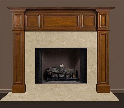 Orland Custom Wood Fireplace Mantel Surround