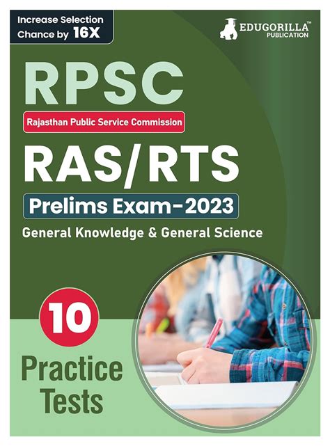 Buy RPSC RAS RTS Prelims Exam Prep Book English Edition 2024