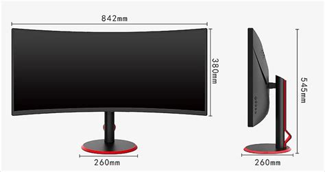 Oem Ultra Wide Inch K Hz Curved Computer Gaming Monitor Dc