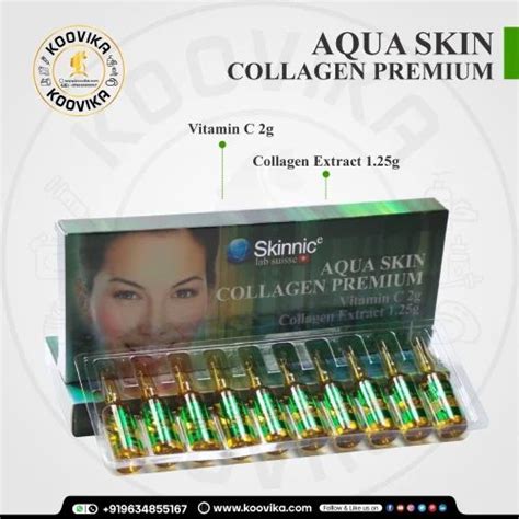 AQUA SKIN COLLAGEN PREMIUM INJECTION at ₹ 3500/box | Maxiliv injection ...