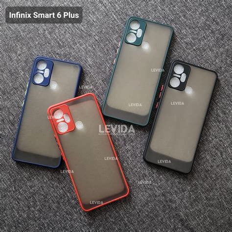 Jual Infinix Smart Plus Infinix Hot Play Case Mychoice Dove Matte Transparan Slim Fuze