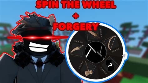 Roblox Bedwars But Random Wheel Decides My Forge Youtube