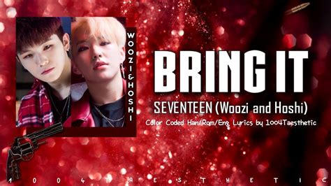 SEVENTEEN Woozi Hoshi 세븐틴 우지 호시 Bring It Shoot Me 날 쏘고 가라 Color