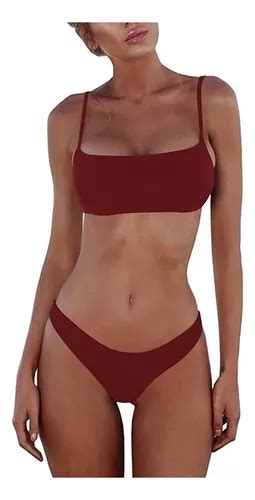 Bikini Set Mujeres Piezas Sexy Hermoso Bañador Meses sin interés