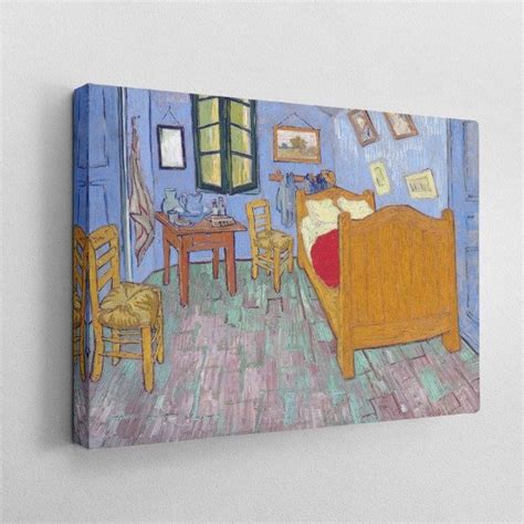 El dormitorio - Van Gogh - Layercanvas