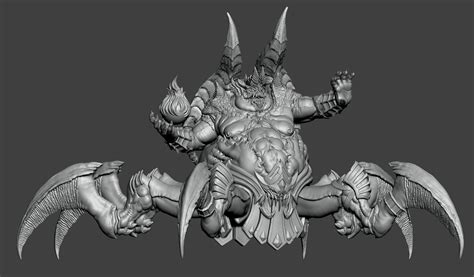 Azmodan fan art for 3D printing by Dencii on DeviantArt