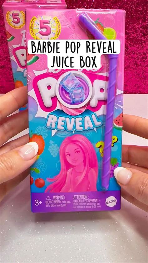 Barbie Pop Reveal Juice Box 🍓🍇🍉 In 2024 Barbie Dolls Barbie Barbie