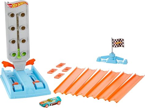 Hot Wheels Action Sets 3 In Assortment For Racing Competition And One Touch Top Tred Toys