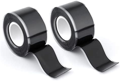 2 Rolls Self-Fusing Silicone Tapes, 1in x 10ft Self Sealing Fusing