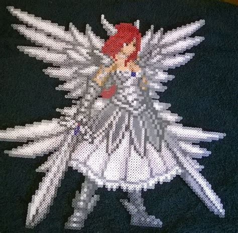 Erza Scarlet Heavens Wheel Fairy Tail Perler By Aesynnezephyrstorm