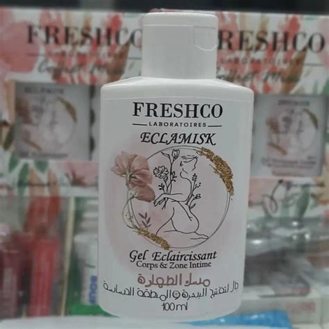 freshco gel nettoyant éclaircissant intime