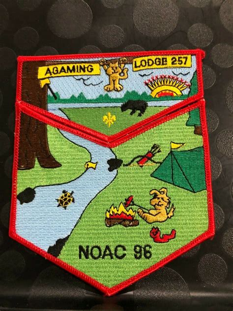 OA AGAMING LODGE 257 1996 NOAC TWO PIECE SET EBay