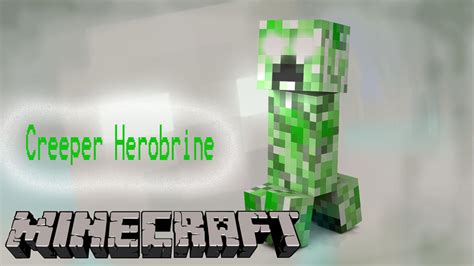 Minecraft Herobrine Creeper By Gaming Master On Deviantart