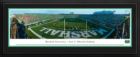 Marshall Thundering Herd Football Panoramic - Joan C. Edwards Stadium ...