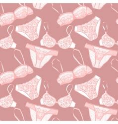 Hand Drawn Sexy Lingerie Set Royalty Free Vector Image