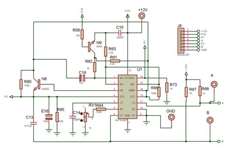 Pulse Width Modulation Circuit Circuit Diagram