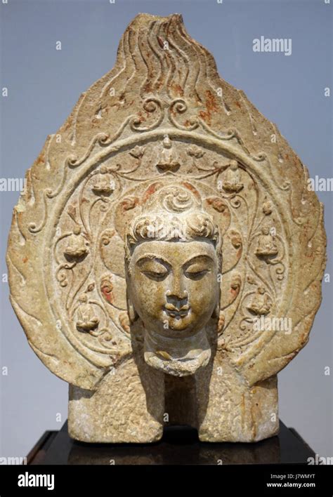 Buddha Head China Tang Dynasty 8th Century Ad Marble Matsuoka