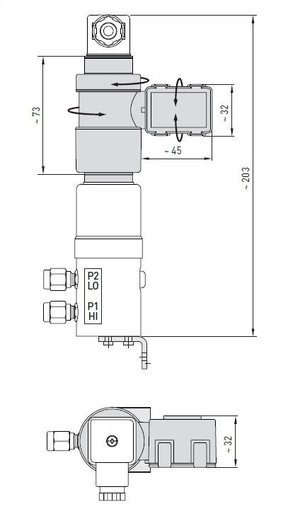 PREMASGARD SHD 692 I 919 LCD Преобразователь давления S S Regeltechnik