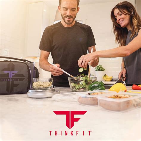 Mua Thinkfit Insulated Meal Prep Lunch Box With Food Portion Control