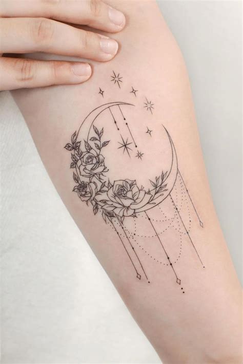 Magnetic Power Of Moon Tattoo And Its Meanings Glaminati