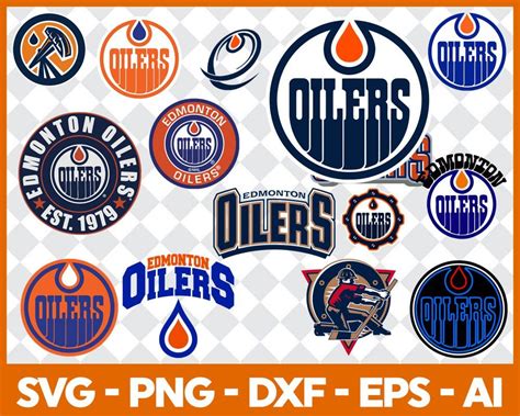 EDMONTON OILERS NHL SVG ,SVG Files For Silhouette, Files For Cricut ...