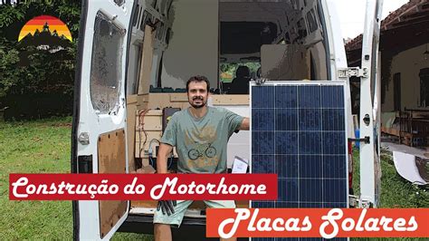 Instalamos As Placas Solares No Nosso Motorhome Youtube