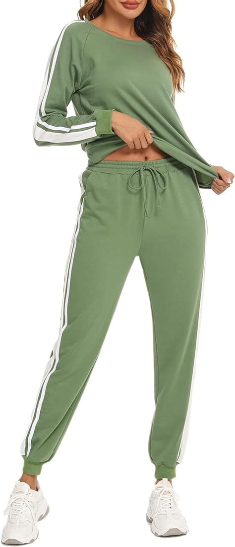 Iclosam Damen Jogginganzug Traingsanzug Set Amazon De Fashion