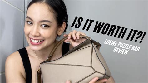 LOEWE SMALL PUZZLE BAG HONEST REVIEW What Fits Mod Shots And Would